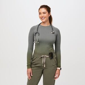 Figs Salta Seamless Longsleeve —  Women’s Underscrub